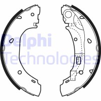 LS1925 DELPHI Комплект гальмівних колодок