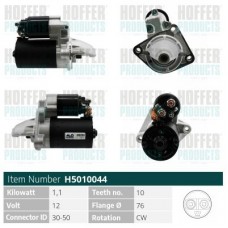 H5010044 HOFFER Стартер