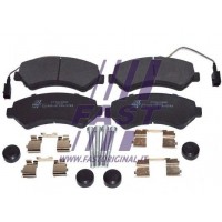 FT29158HD FAST Колодки гальмівні дисковые передние комплект CITROEN Jumper 06-, FIAT DUCATO 06-,