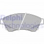 LP2171 DELPHI КомплеК т гальмівних колодок, дискове гальмо