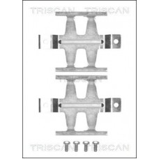 8105 231606 TRISCAN Комплектуючі колодки дискового гальма