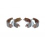 0 986 487 270 BOSCH Комплект гальмівних колодок
