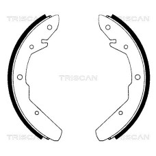 8100 29275 TRISCAN Комплект гальмівних колодок