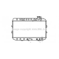 HD2033 AVA QUALITY COOLING Радіатор охолодження двигуна