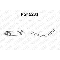 PG45283 VENEPORTE Середній глушник вихлопних газів