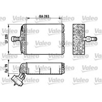 817158 VALEO Випарник кондиціонера