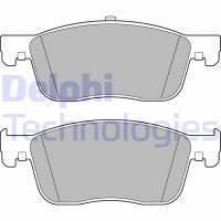 LP3260 DELPHI Комплект гальмівних колодок дисковий гальм