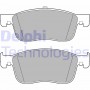 LP3260 DELPHI Комплект гальмівних колодок дисковий гальм