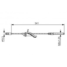 1 987 482 188 BOSCH Тросик, cтояночный тормоз