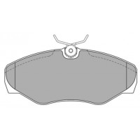 FBP-1272 FREMAX Комплект гальмівних колодок дисковий гальм