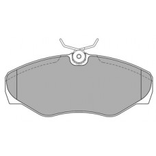 FBP-1272 FREMAX Комплект гальмівних колодок дисковий гальм