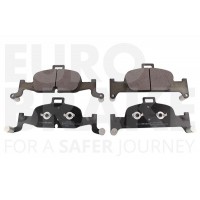 55022247122 EUROBRAKE Комплект гальмівних колодок дисковий гальм
