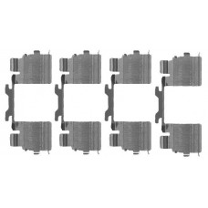 8DZ 355 205-111 HELLA Комплектуючі колодки дискового гальма