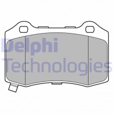 LP3676 DELPHI Комплект гальмівних колодок дисковий гальм