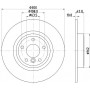 8DD 355 132-391 HELLA PAGID Гальмівний диск