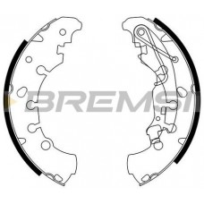 GF0140 BREMSI Комплект гальмівних колодок