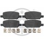 BP-12810 OPTIMAL Комплект гальмівних колодок дисковий гальм