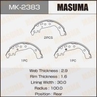 MK-2383 MASUMA Комплект гальмівних колодок