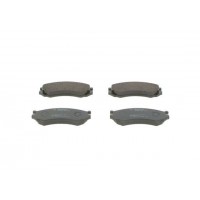 0 986 460 981 BOSCH Комплект гальмівних колодок дисковий гальм