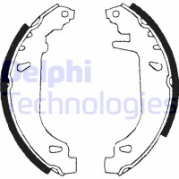 LS1681 DELPHI Комплект гальмівних колодок