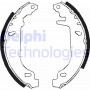 LS1681 DELPHI Комплект гальмівних колодок