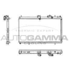 103646 AUTOGAMMA Радіатор охолодження двигуна