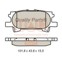 704-17133 IAP QUALITY PARTS Комплект гальмівних колодок дисковий гальм
