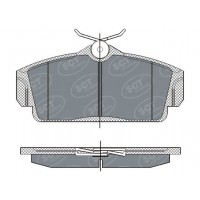 SP 269 PR SCT - MANNOL Комплект гальмівних колодок дисковий гальм