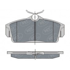 SP 269 PR SCT - MANNOL Комплект гальмівних колодок дисковий гальм