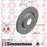 450.5228.20 ZIMMERMANN Гальмівний диск
