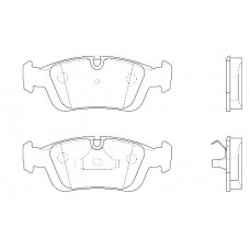 2134890 Omnicraft Комплект гальмівних колодок дисковий гальм