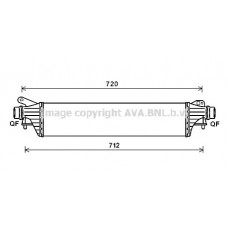 OL4661 AVA QUALITY COOLING Интеркулер