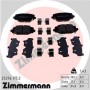 25376.175.2 ZIMMERMANN Комплект гальмівних колодок дисковий гальм
