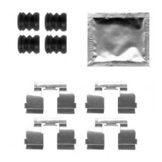 8DZ 355 205-291 HELLA Комплектуючі колодки дискового гальма