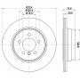 MDC2787C MINTEX Гальмівний диск