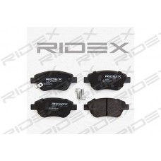 402B0080 RIDEX КомплеК т гальмівних колодок, дискове гальмо