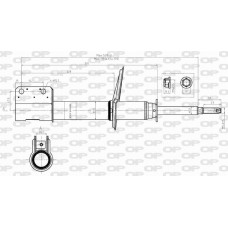 SAB8275.31 OPEN PARTS Амортизатор