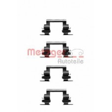 109-1236 METZGER Комплектуючі колодки дискового гальма