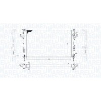 350213185800 MAGNETI MARELLI Радіатор охолодження двигуна