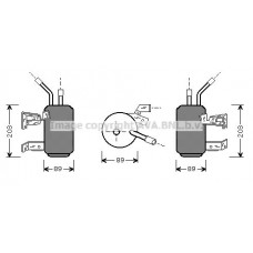FDD312 AVA QUALITY COOLING Осушувач кондиціонера