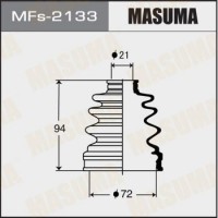 MFs-2133 MASUMA Комплект пыльника, Привідний вал