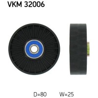 VKM 32006 SKF Паразитный / ведущий ролик, Поліклиновий ремінь