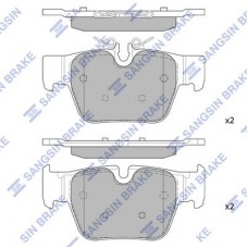SP4543 Hi-Q Комплект гальмівних колодок дисковий гальм