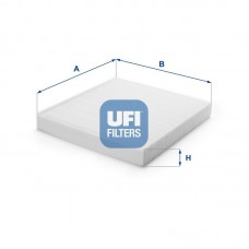 53.298.00 UFI Фільтр повітря у внутрішньому просторі