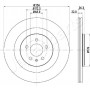 DP-0917 JAPANPARTS Гальмівний диск