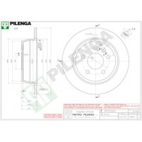 5891 PILENGA Гальмівний диск