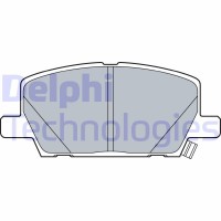 LP3482 DELPHI Комплект гальмівних колодок дисковий гальм