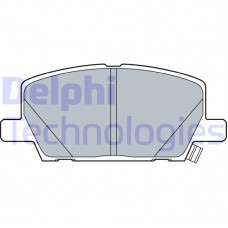 LP3482 DELPHI Комплект гальмівних колодок дисковий гальм
