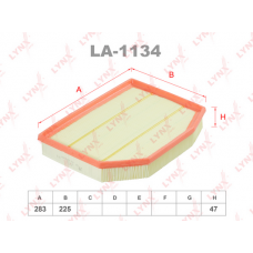 LA-1134 LYNXauto Повітряний фільтр