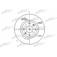 PBD4183 PATRON Гальмівний диск